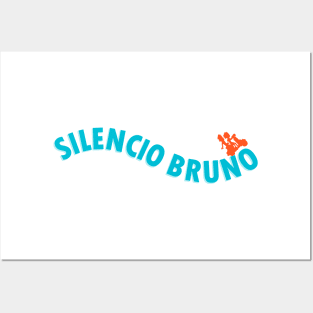 Silencio Bruno~ (Blue) Posters and Art